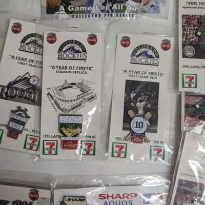 Rockies Enamel Pins