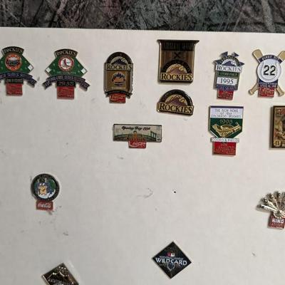 Rockies Enamel Pins