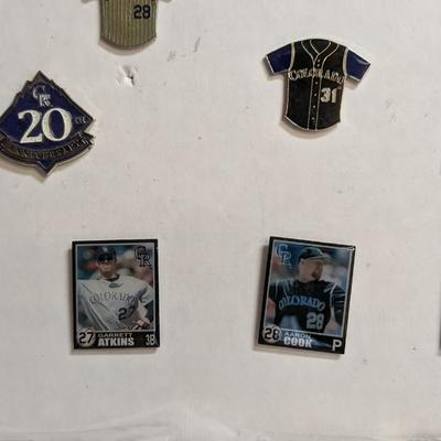 Rockies Enamel Pins