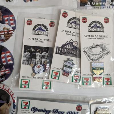 Rockies Enamel Pins