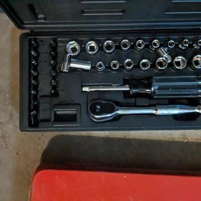 Oversized Metal Toolboxes and Contents