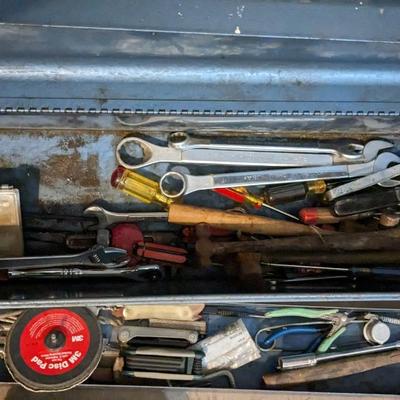 Oversized Metal Toolboxes and Contents