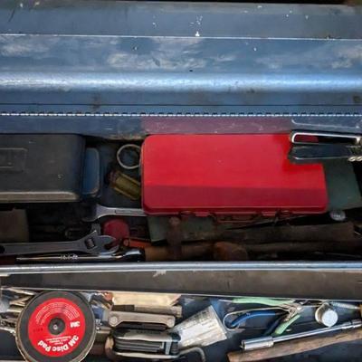Oversized Metal Toolboxes and Contents