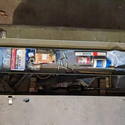 Oversized Metal Toolboxes and Contents
