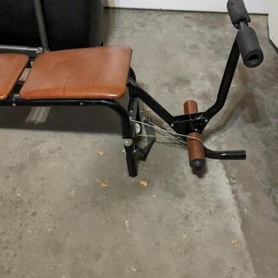 Elliptical and Weight Bench