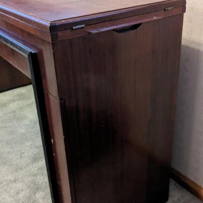 Art Deco Sewing Table w/ Singer 306 Machine