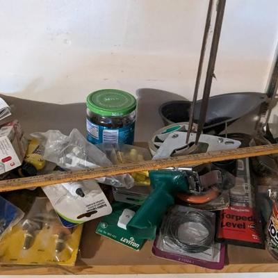 Contents of East Garage Wall