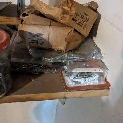 Contents of East Garage Wall