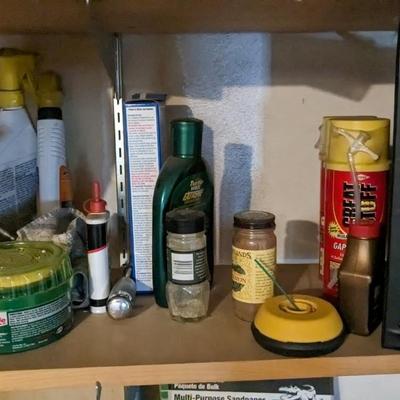 Contents of East Garage Wall
