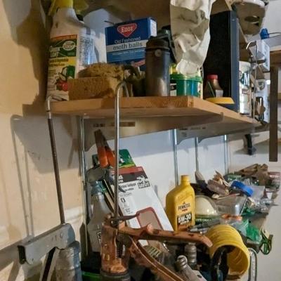 Contents of East Garage Wall