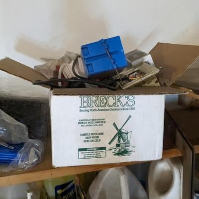 Contents of East Garage Wall