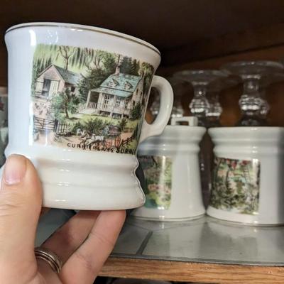 Contents of South Kitchen Cabinets