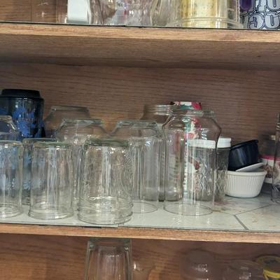 Contents of South Kitchen Cabinets