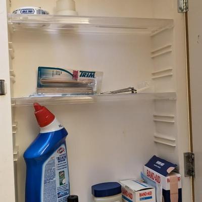 Contents of Main Bathroom