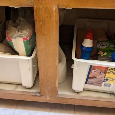 Contents of Main Bathroom