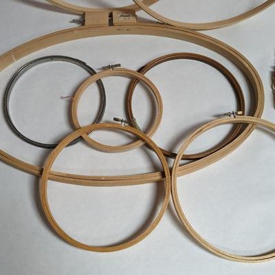 Cross Stitch Hoops