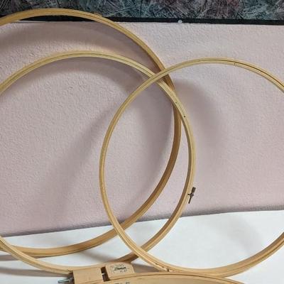 Cross Stitch Hoops