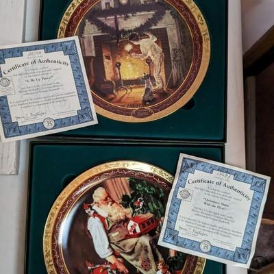 Norman Rockwell Plates