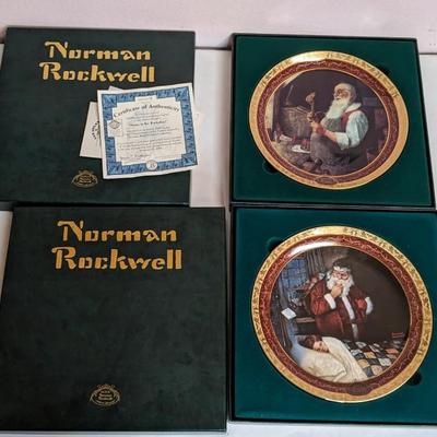 Norman Rockwell Plates