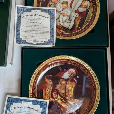 Norman Rockwell Plates