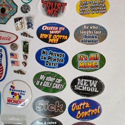 Patches and Pins