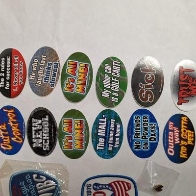 Patches and Pins