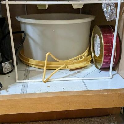 Contents of East Kitchen Cabinets 