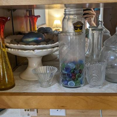 Contents of East Kitchen Cabinets 