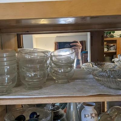 Contents of East Kitchen Cabinets 