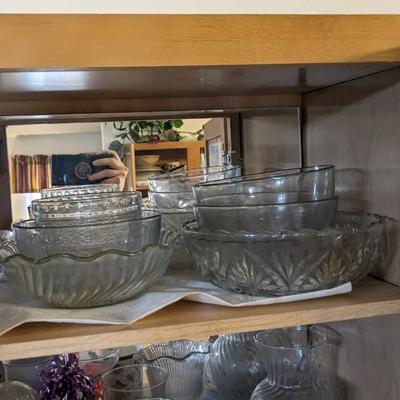 Contents of East Kitchen Cabinets 