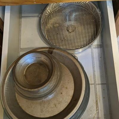 Contents of East Kitchen Cabinets 