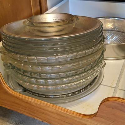 Contents of East Kitchen Cabinets 