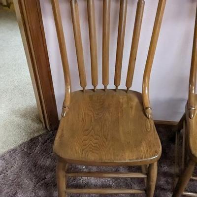 Antique Oak Chairs