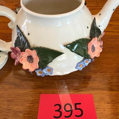 Home made Applique Tea pot