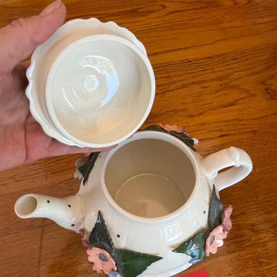 Home made Applique Tea pot