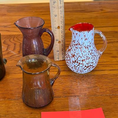 Vintage mini pitchers