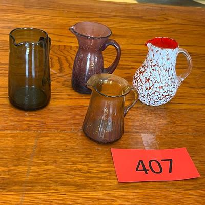 Vintage mini pitchers