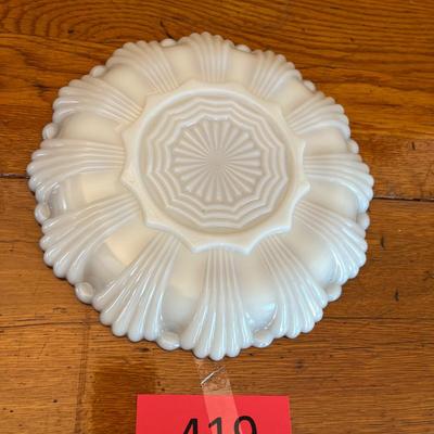 Fire King Milk Glass Egg Tray