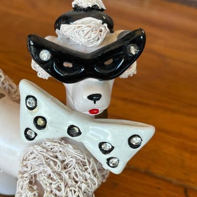 Pink Spaghetti 50s Poodle Planter