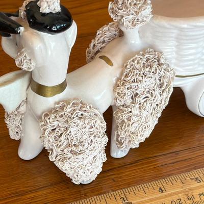 Pink Spaghetti 50s Poodle Planter