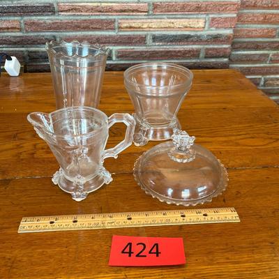 Antique EAPC glassware