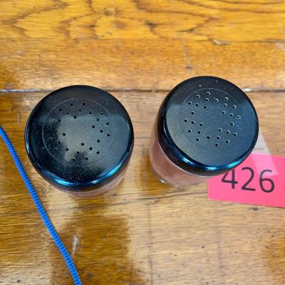 Vintage aluminum shakers