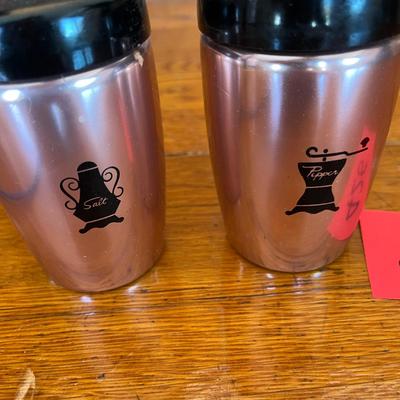 Vintage aluminum shakers