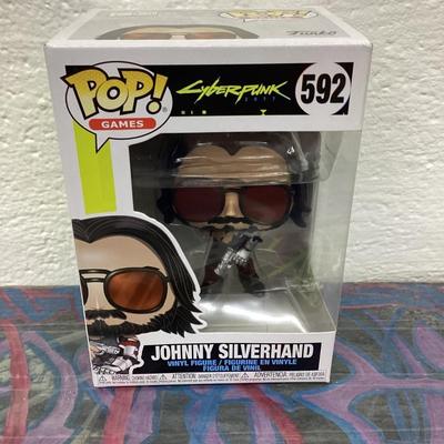 Funko pops cyberpunk, 2077, 592 Johnny silverhand