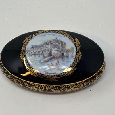 Limoges Castel Small covered dish
