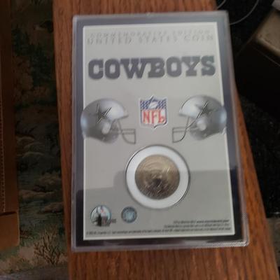 Dallas Cowboys remembered it coin