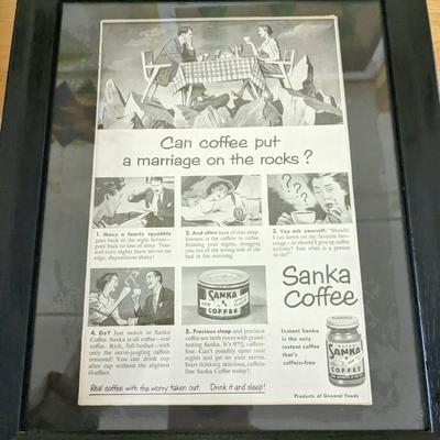 1950's Bell Telephone and Sanka Tear Sheets