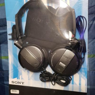 Sony noise-canceling headphones