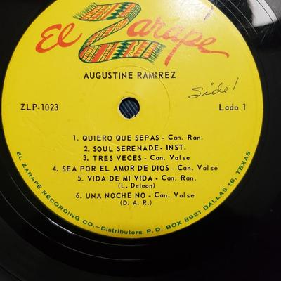 Mexicano's music from the 1970s 33RPM record