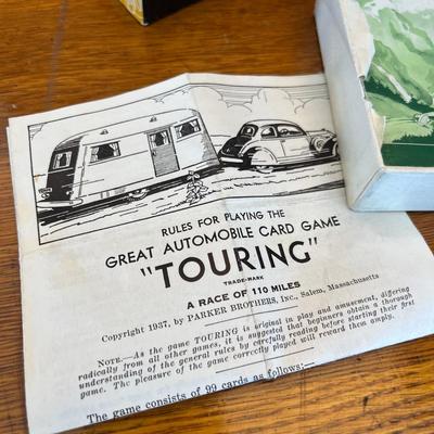 Vintage Touring Card Game